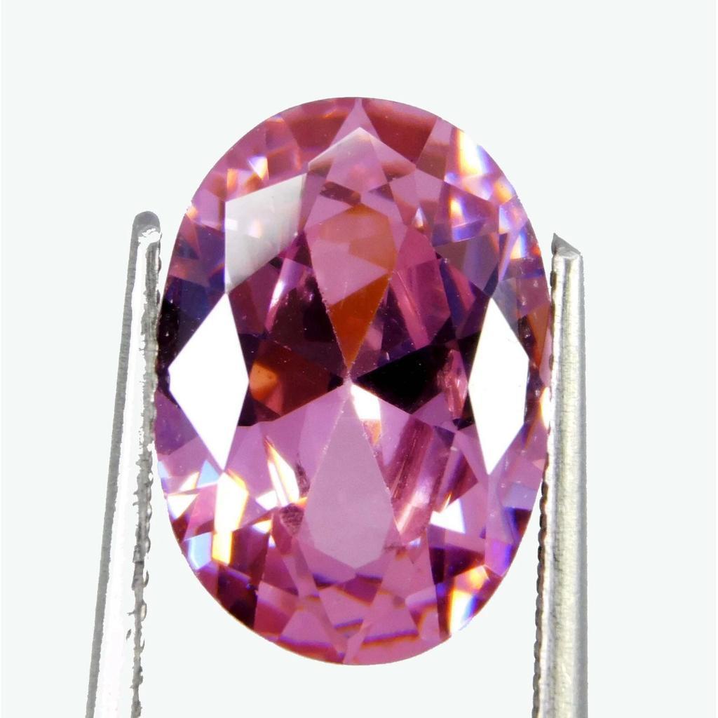 "BEAUTIFUL" 7.50 Ct Natural Cambodian Pink Zircon Oval Cut Best Loose Gemstone