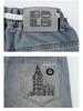 Boys' Spring & Autumn 2025 Cool Streetwear Straight-Leg Jeans
