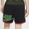 Nike Atmungsaktive Casual Sportshorts mit Farbblock und Logo Herren Unterteile Schwarz BV3250-010