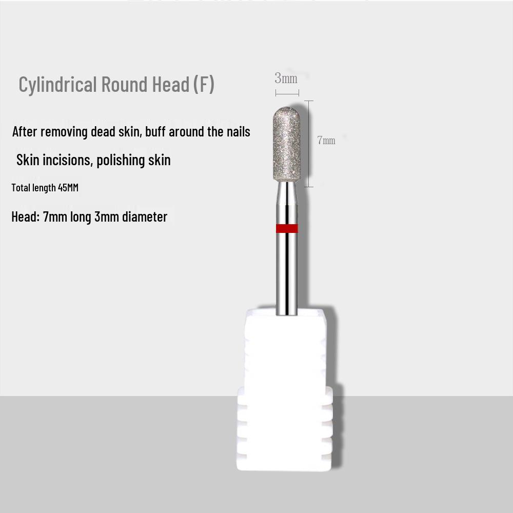 Diamond Nail Head Set for Cuticle & Nail Pre-Treatment and Removal