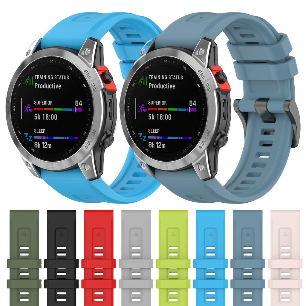 QuickFit 22mm 26mm 20mm reim for Garmin Epix Gen 2 silikonbånd for Fenix 7 Pro 7X 7S 5Plus 6X Pro Enduro 2 armbånd klokkereim