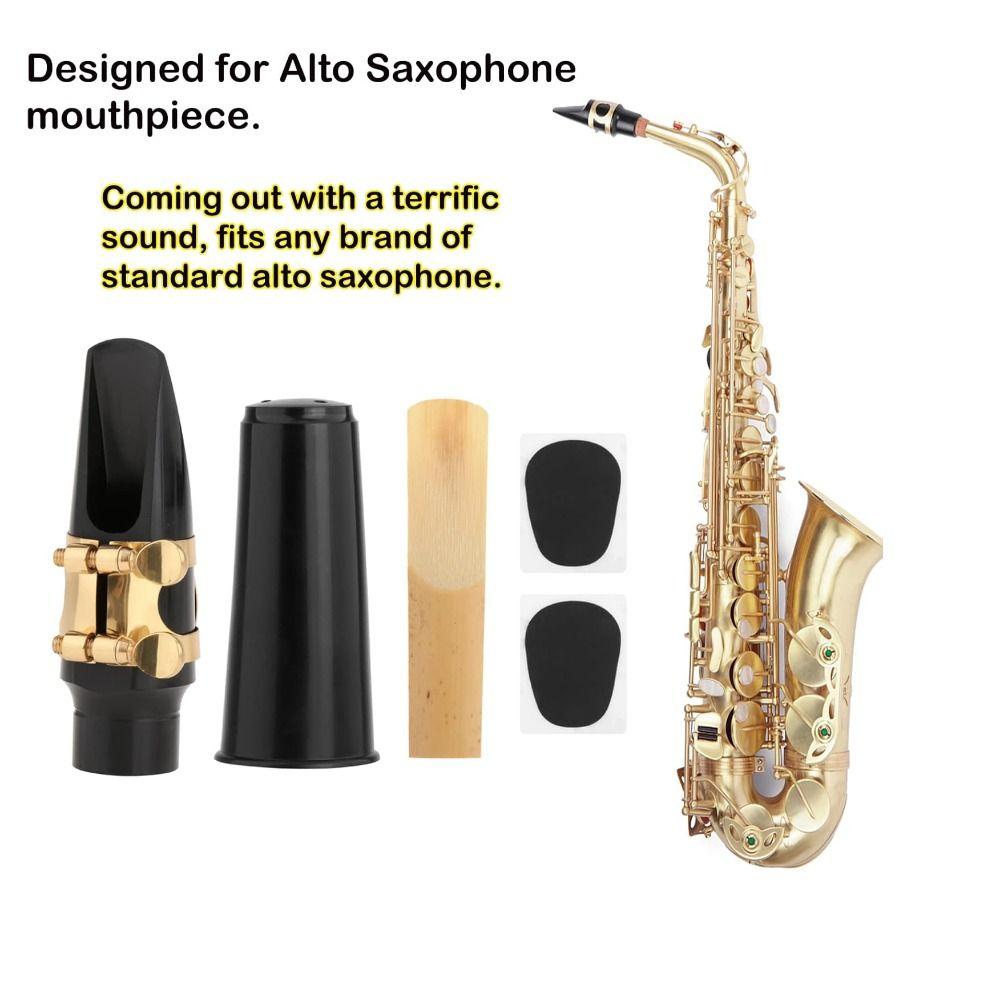 DIY Alto Sax Mouthpiece Kit Instrument Supplies Alto Sax Ligature Saxophone Mouthpiece