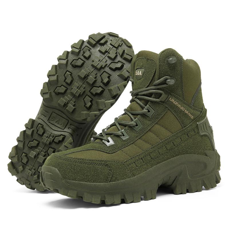 New Outdoor High Top Jungle Combat Boots, Cross-border Delta Hiking Boots, Camping Desert Boots, Combat Boots