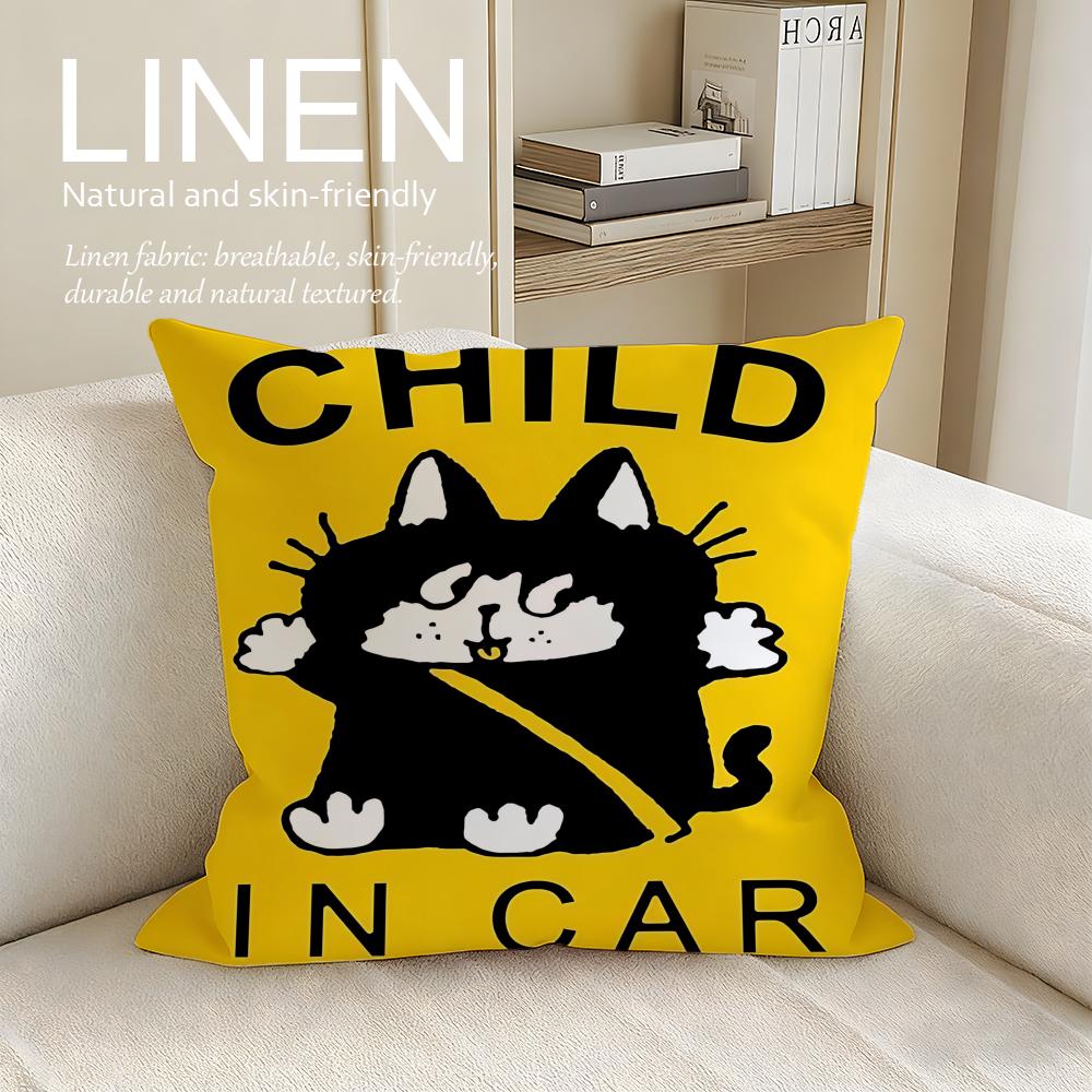 Artist Naoto Hidaka Cushion Cover Pillowcase Set Pcs X X Breathable Washable Sofa Cushion Cover