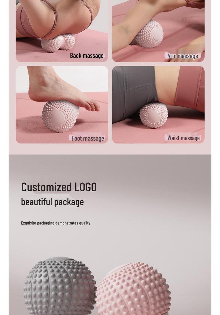 Fascia Massage Peanut Ball for Foot, Arch, Muscle & Neck Relaxation