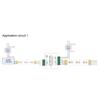 4 Channel Output RGBW LED Amplifier 24A Signal Repeater PWM Signal Booster  For RGBWW LED Strip