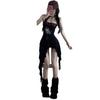 American Hot Girl Summer Bandeau Dress - Waist-Slimming Irregular Short Style