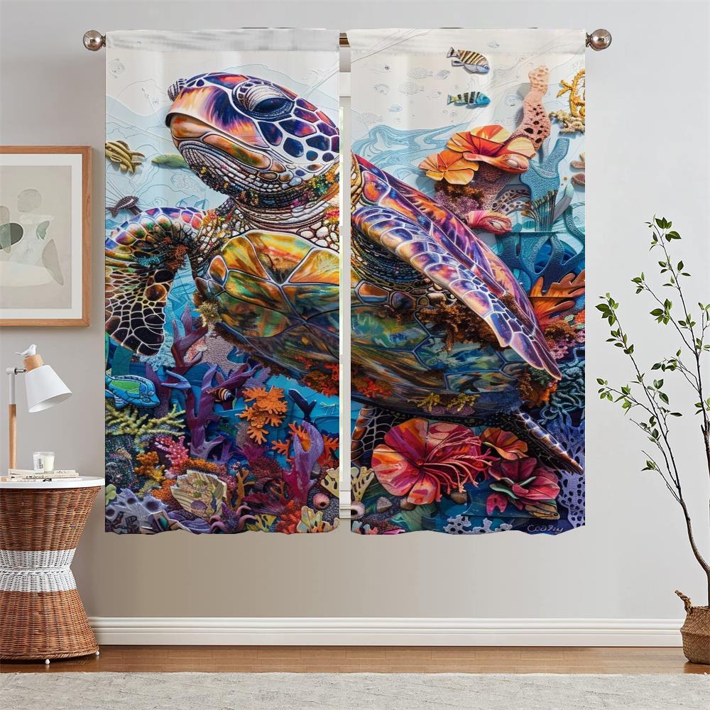 

Художник Кэри Чен Шторы для кухни Шторы 2 штуки Окно Современное украшение дома Блэкаут штора Гостиная Завитки Жалюзи W50xH70cmx2pcs-CL