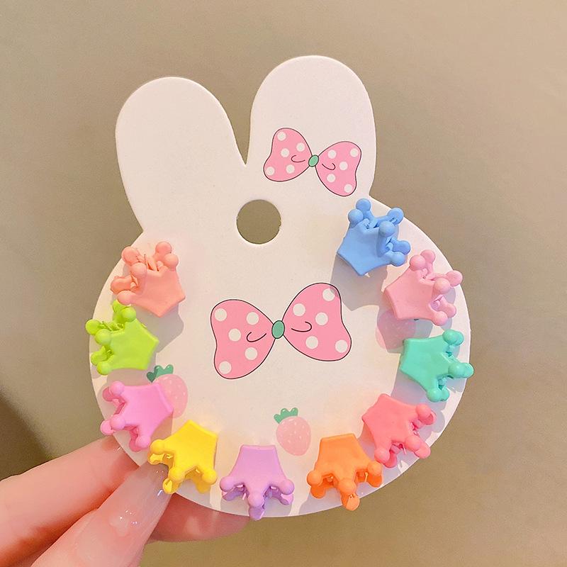 Baby Flower Hair Clip: Wispy Bangs Styling Tool for Girls - Small Claw Children's Hairpin