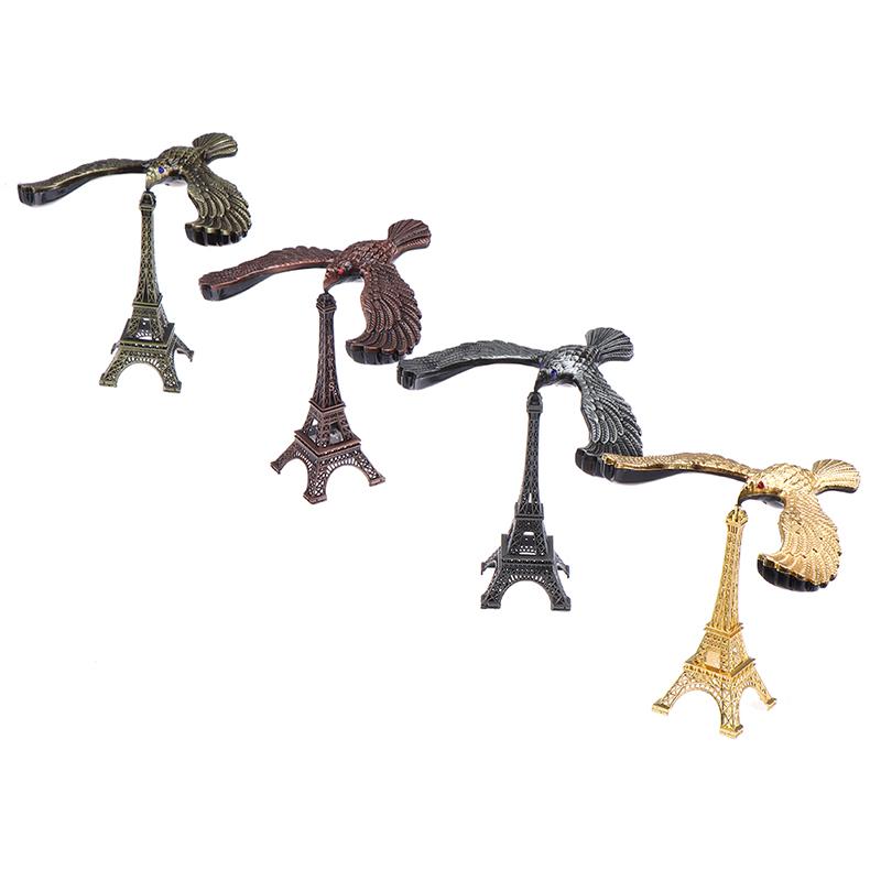 Alloy Tower Model Balance Eagle Bird Miniature Figurines Decompression Toy