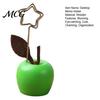 Cute Fruit Vegetable Decor Mushroom/Fruit Card Holder, Wooden Memo Holder Stand, Single Photo Strong Support Note Clip Picture Display Clip,