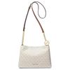 Christina Classic Monogram Print Tote Bag Women Tote Bags Vanilla-White Acorn-Brown 35T6G8WC0B-VANILLA