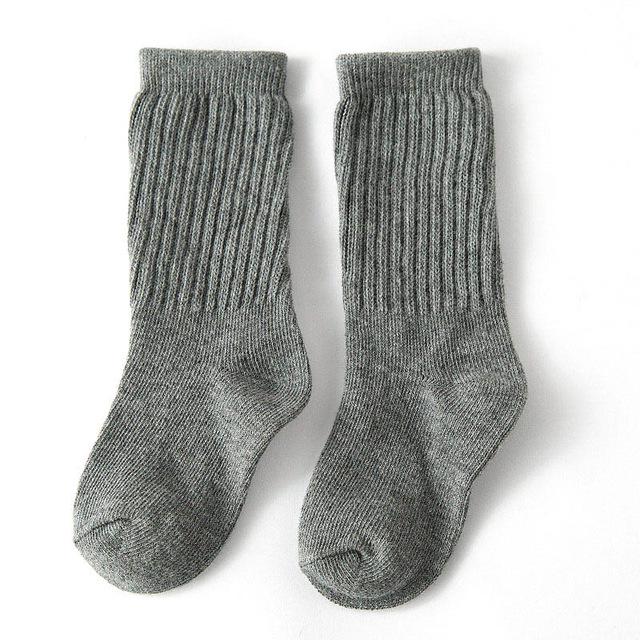 Śliczne dziecięce skarpetki dziecięce miękkie bawełniane podkolanówki dziecięce getry Infantil