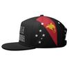 Papua New Guinea  Free Custom Made Name Logo Flat Brimmed Cap Nation Flag Pg Guinean Country College Print Photo Hip-hop Hat