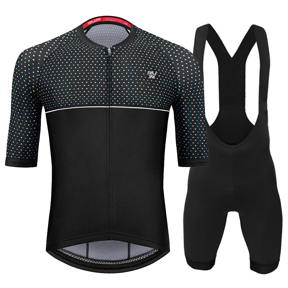 2025 Raudax Men Summer Cycling Clothing Sets Breathable Mountain Bike Cycling Clothes Ropa Ciclismo Verano Triathlon Suits