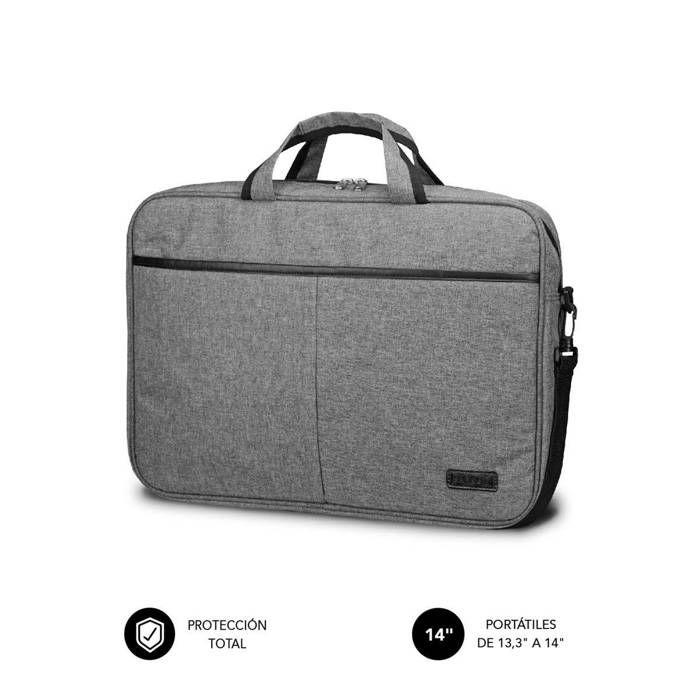 Laptopveske - Subblim - Lb-3elb001 - Grå - One size - 14 tommer