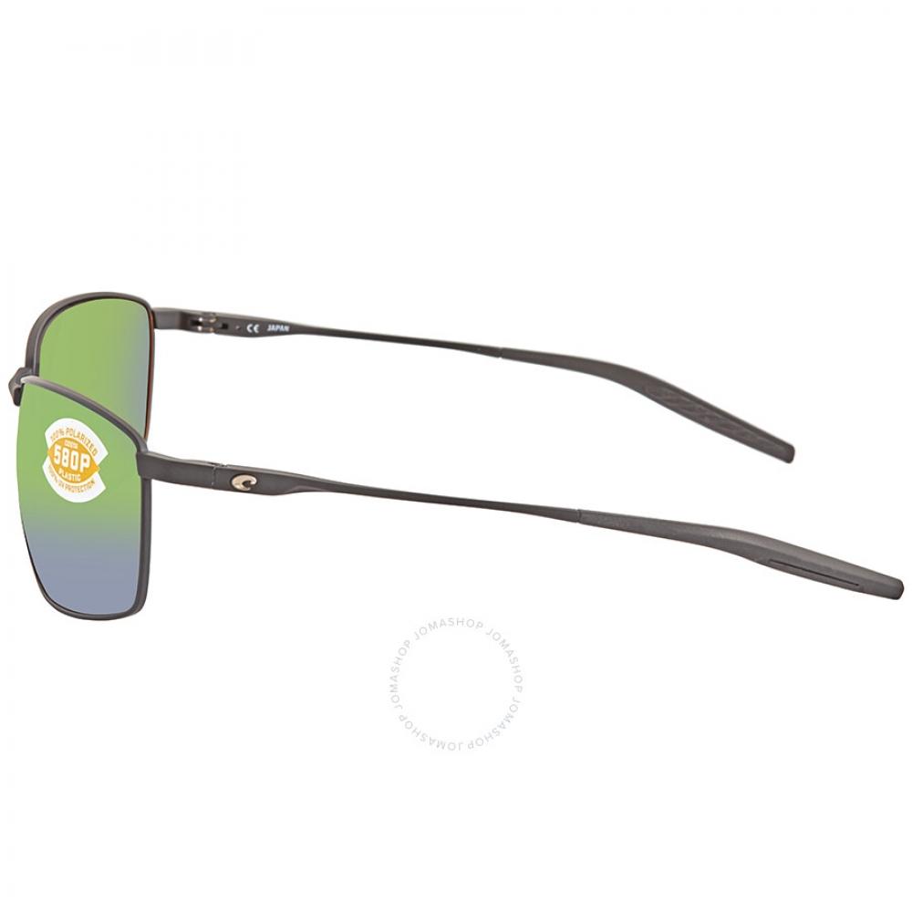CoSta Del Mar Turret Green Mirror Polarized Polycarbonate Men S SunglaSSeS Trt 11 Ogmp 63