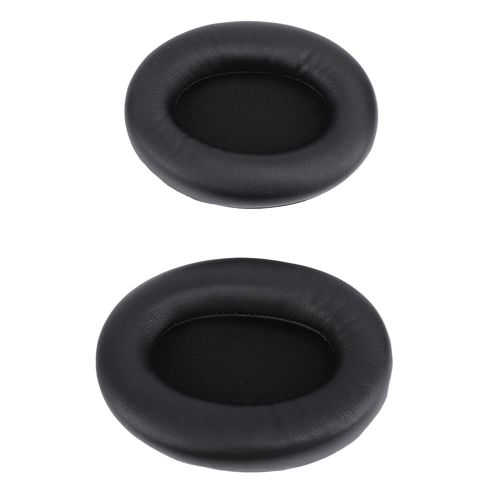 

2 шт. Амбушюры для WH1000XM3 из протеиновой кожи с пеной с эффектом памяти, сменные амбушюры для гарнитуры, черные чёрный