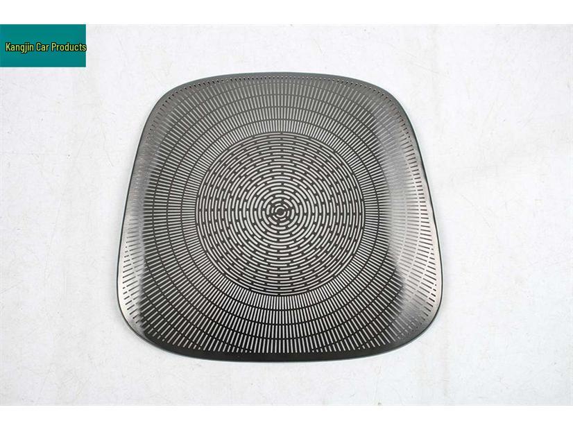 2026 Changan Qiyuan A06 Center Speaker Cover: Stainless Steel Black Titanium Interior Decoration