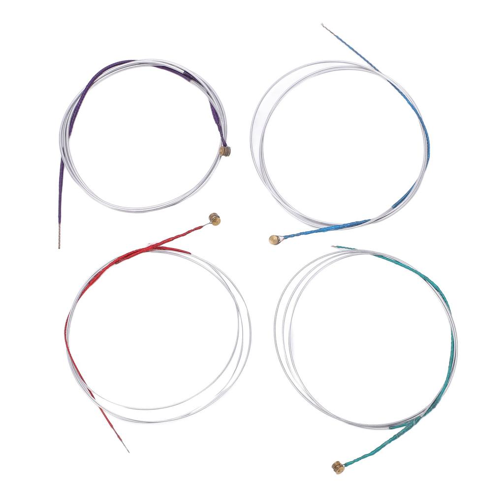 4 Pcs Viola Strings Set Replacement 4 4 Metal Viola Strings Musical Instrument Accessories