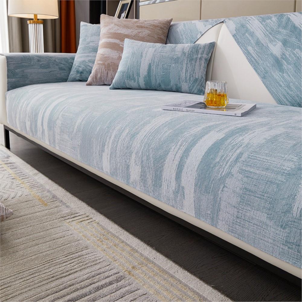 Summer Universal Dandelion Chenille Sofa Cushion Cover Slipcover Funda Living Room Non-slip Couch Sofa Cover