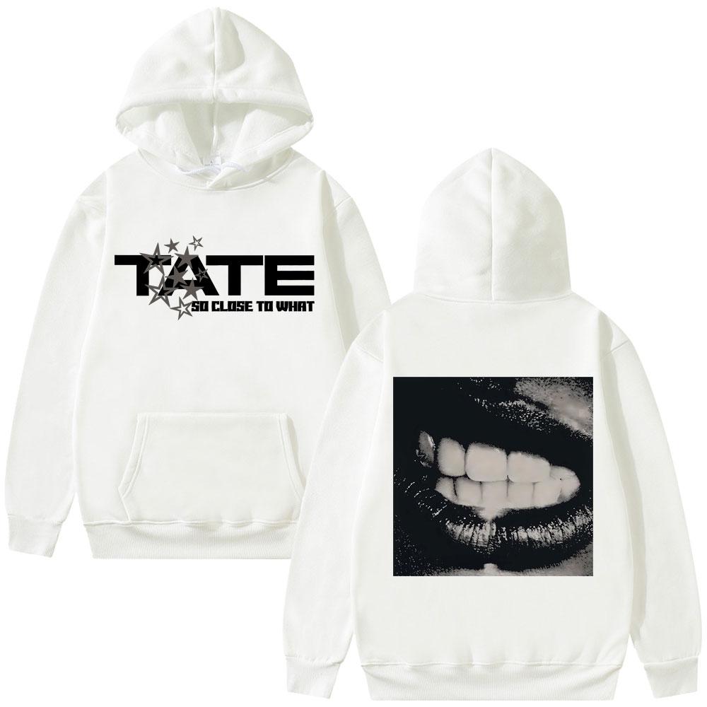 Tate McRae 2025 Konzert-Hoodie „Miss Possessive Tour 2025“ – Modischer Oversize-Hoodie für Damen und Herren aus Fleece und Baumwolle (Unisex)
