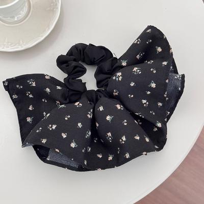 Hair Tie Korean Accessories Scrunchies Bands Rubber for Women Girl Elastic Flowers Fascinators Elegant Vintage Designer Fashion