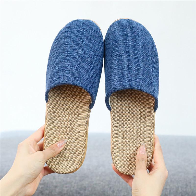 Four Seasons Unisex Non-Slip Breathable Linen Yoga Slippers 40-41 сумки