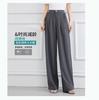 Summer High-Waisted Slimming Solid Color Temperament Women's Hanging Casual Pants