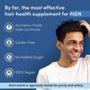 Man Matters Biotin Hair Gummies 60 Count No Added Sugar Vegetarian Chewables For Daily Hair Nutrition And Shine