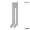 Little Pepper Grey Tone Micro-Compression Slimming Diamond Lattice Pantyhose (90% Cotton, Thin Style for Spring/Autumn)