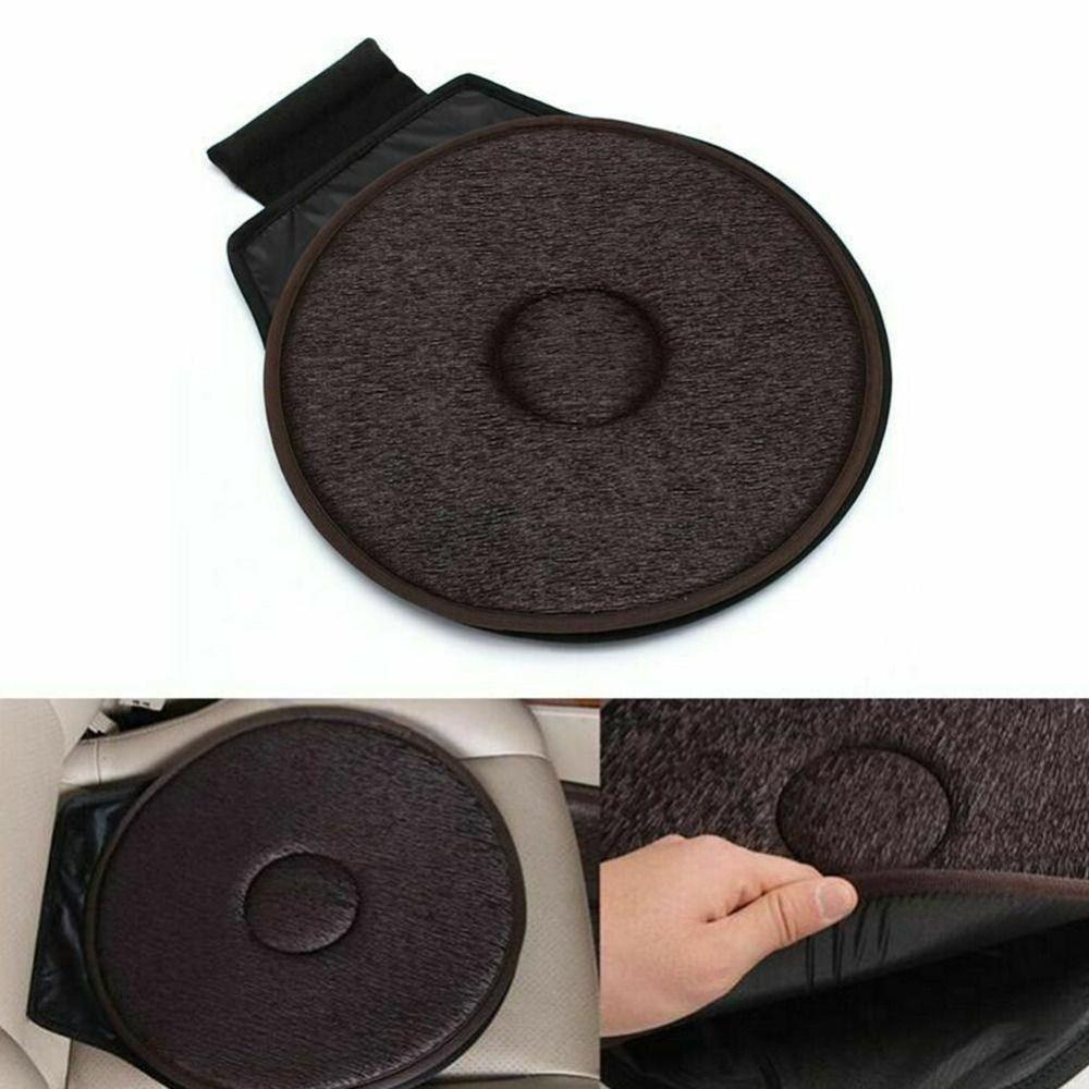 Revolving 360 Degree Rotation Cushion Rotating Car Chair Seat Cushion  Vehicle Auto