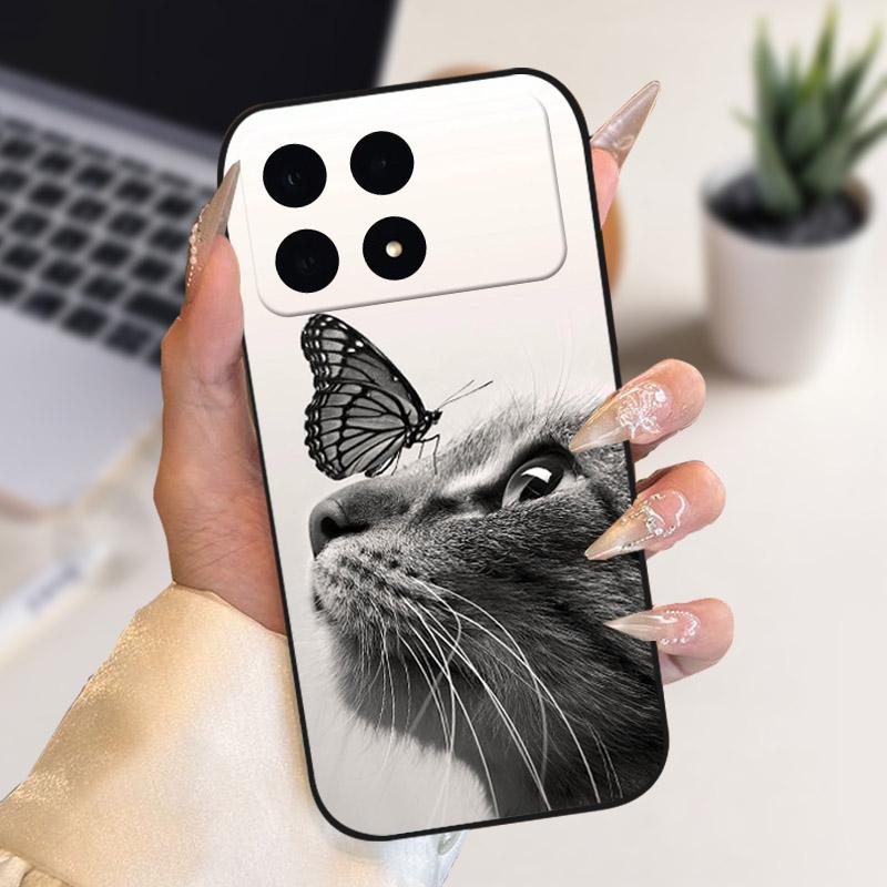 For POCO F8 Pro Case 2510DPC44G Stylish Silicone Soft TPU Phone Cover For Xiaomi POCO F8Pro 5G Shockproof Funda Protective Shell