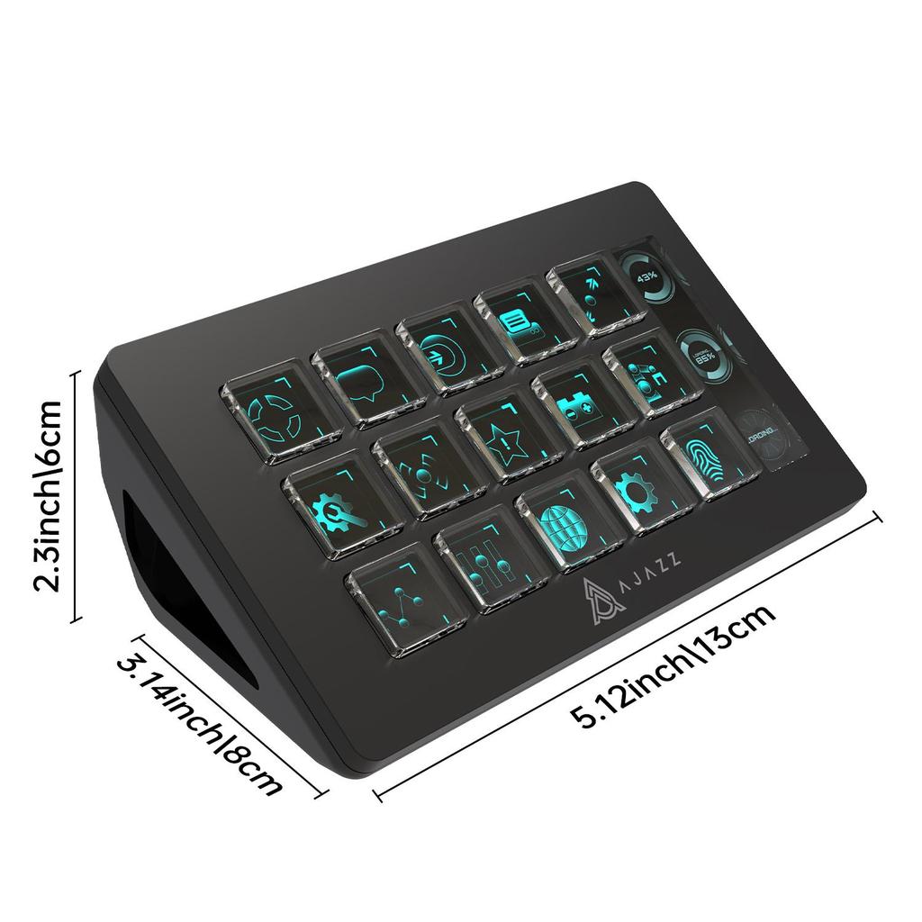 Ajazz AKP153E Desktop Controller International Edition Quick and Easy To Use.