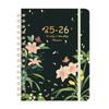 2025 High-Value Customizable Planner Notebook A5 Coil Printed Style Leather Cover Size A3