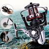 Spinnande rullar 4.7:1 /11BB Full Metal Stor Spool Gjutning Spinnande Fiskerullar Havsfiskerulle
