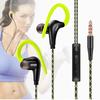 אוזניות תוך אוזניות 3.5 מ"מ סטריאו HIFI למוזיקה סופר בס אוזניות ספורט עם מיקרופון