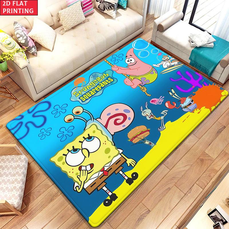 Slip Bikini Festa in Spiaggia Tappeto Stanza Grande Antiscivolo Cartone Animato Camera da Letto Bambini Tappetino Pavimento Soggiorno Decorazione Casa Tappeto Gioco Bambini