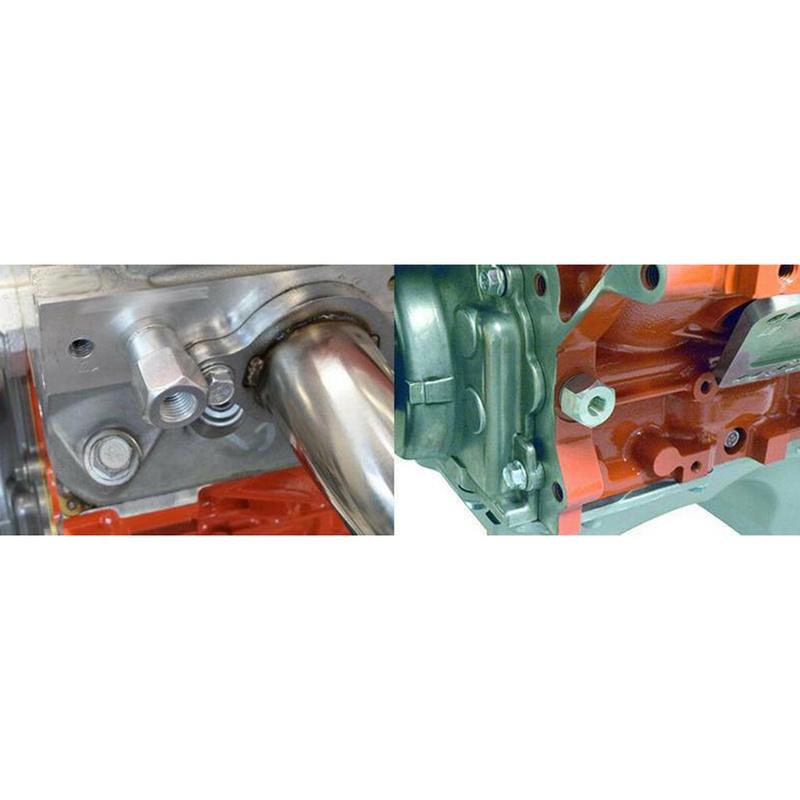 Car Swap Coolant Temperature Sensor Adapter with Washer M12-1.5 To M16 Fit for LS Engine LS1 LSX