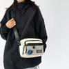 Stylish Japanese Streetwear Retro Small Crossbody Bag For Trendy Students