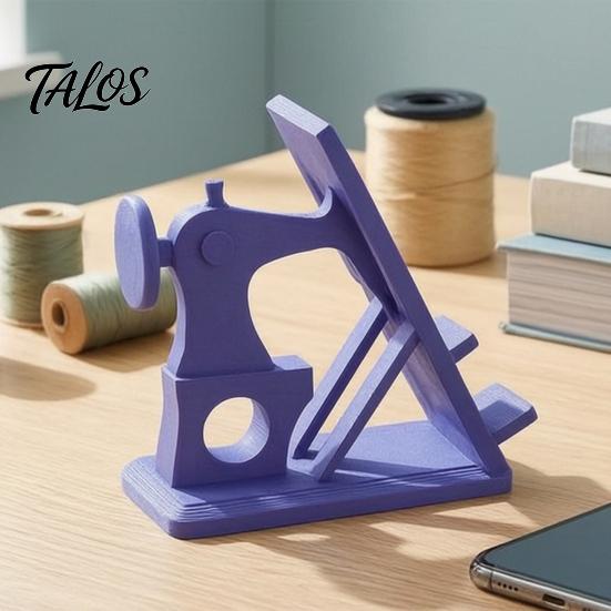 Adjustable Smartphone Holder Sewing Machine Phone Holder, Desktop Stand for Smartphones, Lightweight Portable Cell Plastic Desk Mount Desks