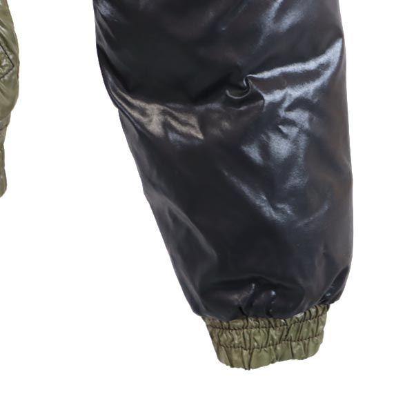 DUVETICA reversible Down jacket 40 Black/Brown hood Women Used