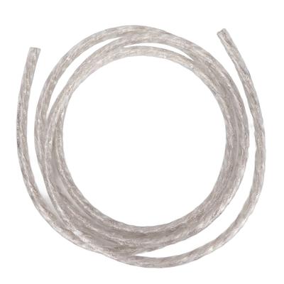 Speaker Signal Cable OFC Silver Plated High Fidelity Low Loss Stereo Wire for Amplifier CD 6.5ft