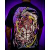 Demon Slayer Anime Kokushibo Printed T shirt Men's and Women's T shirt Men's Top Sports T shirt Men's T shirt Summer Tee 2026