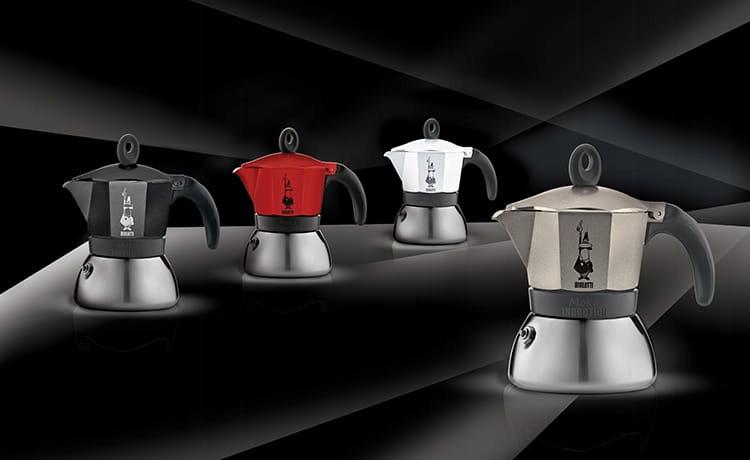 Bialetti New Moka Induction 6tz Black Coffee Maker