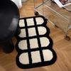 Nordic Non-Slip Bathroom Absorbent Mat for Toilet, Doorway, or Bedroom.