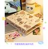 Cute Korean Style Dog Party Photo Album, A5 4-Pocket Storage Binder for 3" Polaroid & K-POP Photocards Idol Collecting Book