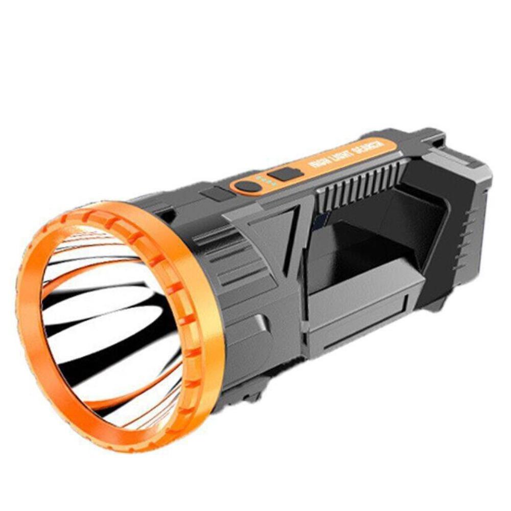 Powerful LED Searchlight Outdoor Multifunction USB Rechargeable Work Light LED Flashlight Long Range Camping Lantern