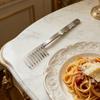 Stainless Steel Spaghetti Comb Ergonomic Pasta Server Creative Pasta Portioning Tool for Separated Noodles Heat-Resistant Essential Gadget