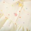 Sweet Fresh Polka Dot Bunny Ear Sleeveless Cotton Princess Dress for Infant Girls Cute Summer Casual Party Outfit